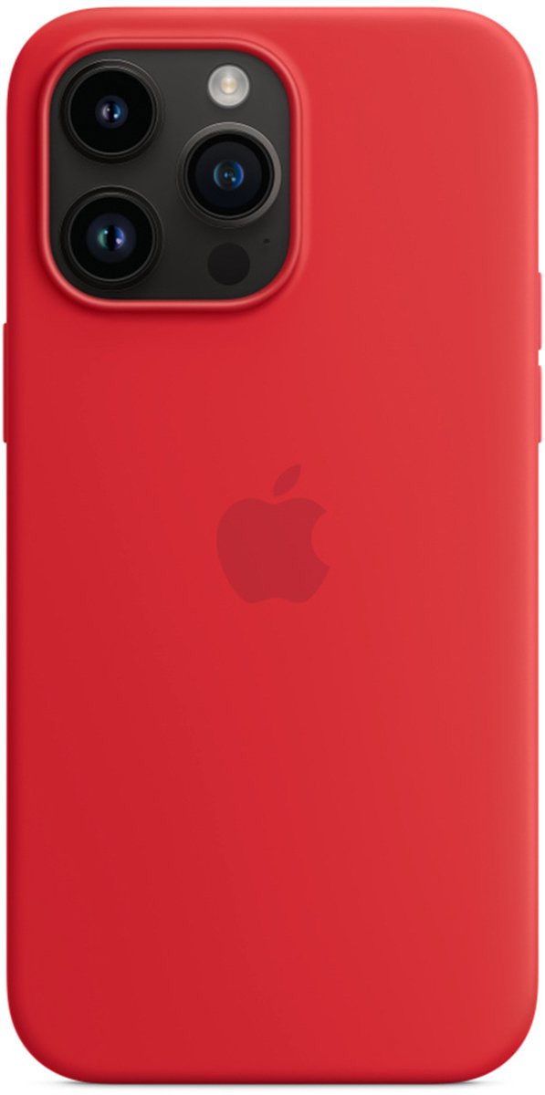 Apple - Siliconen hoesje - MagSafe - iPhone 14 Pro Max - Rood
