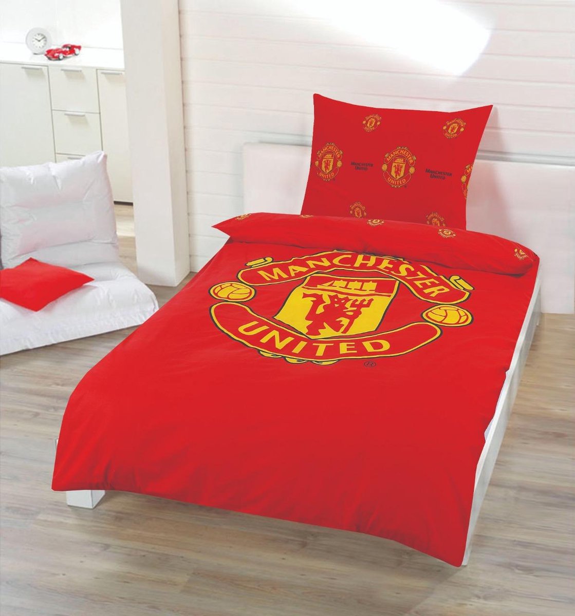 M United Dekbedovertrek 140x200