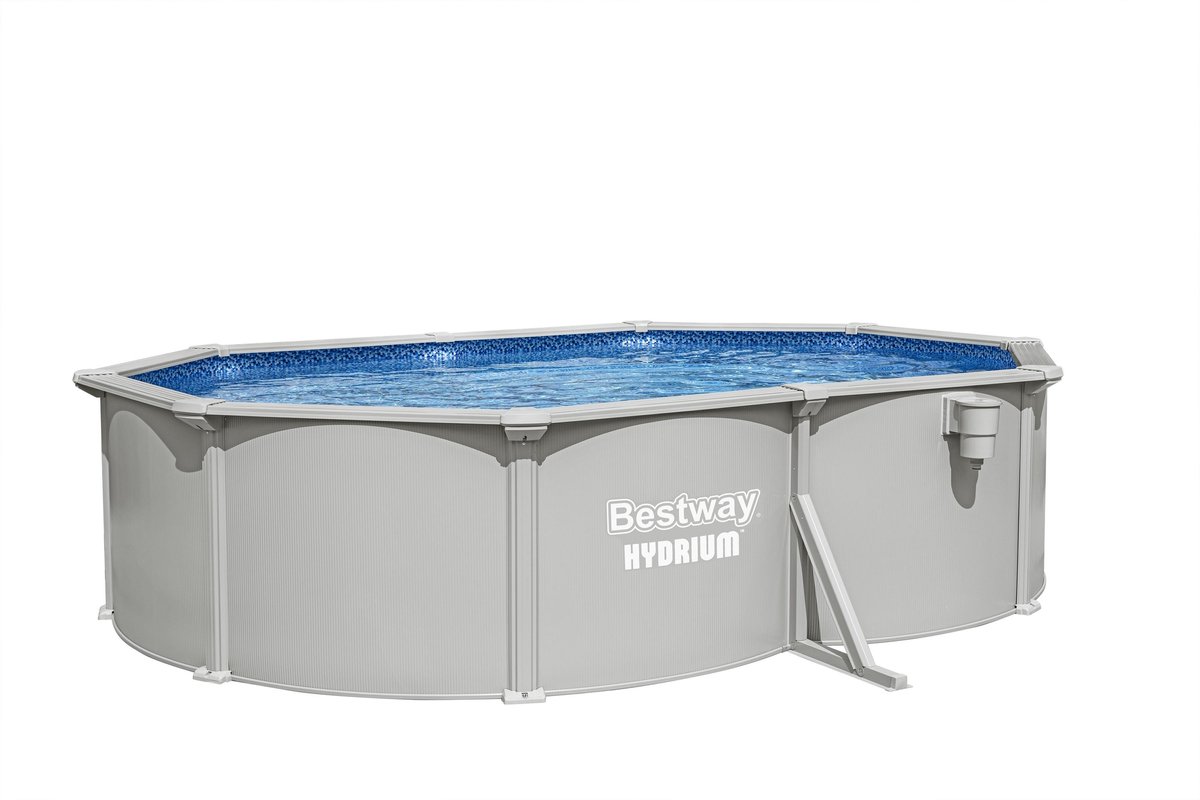 Bestway Hydrium pool set with steel wall - Oval - 500 x 366 x 122 cm