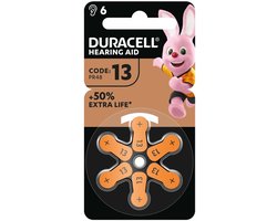 Duracell Gehoorapparaat Batterijen 13 - 10 x 6 stuks - Voordeelverpakking