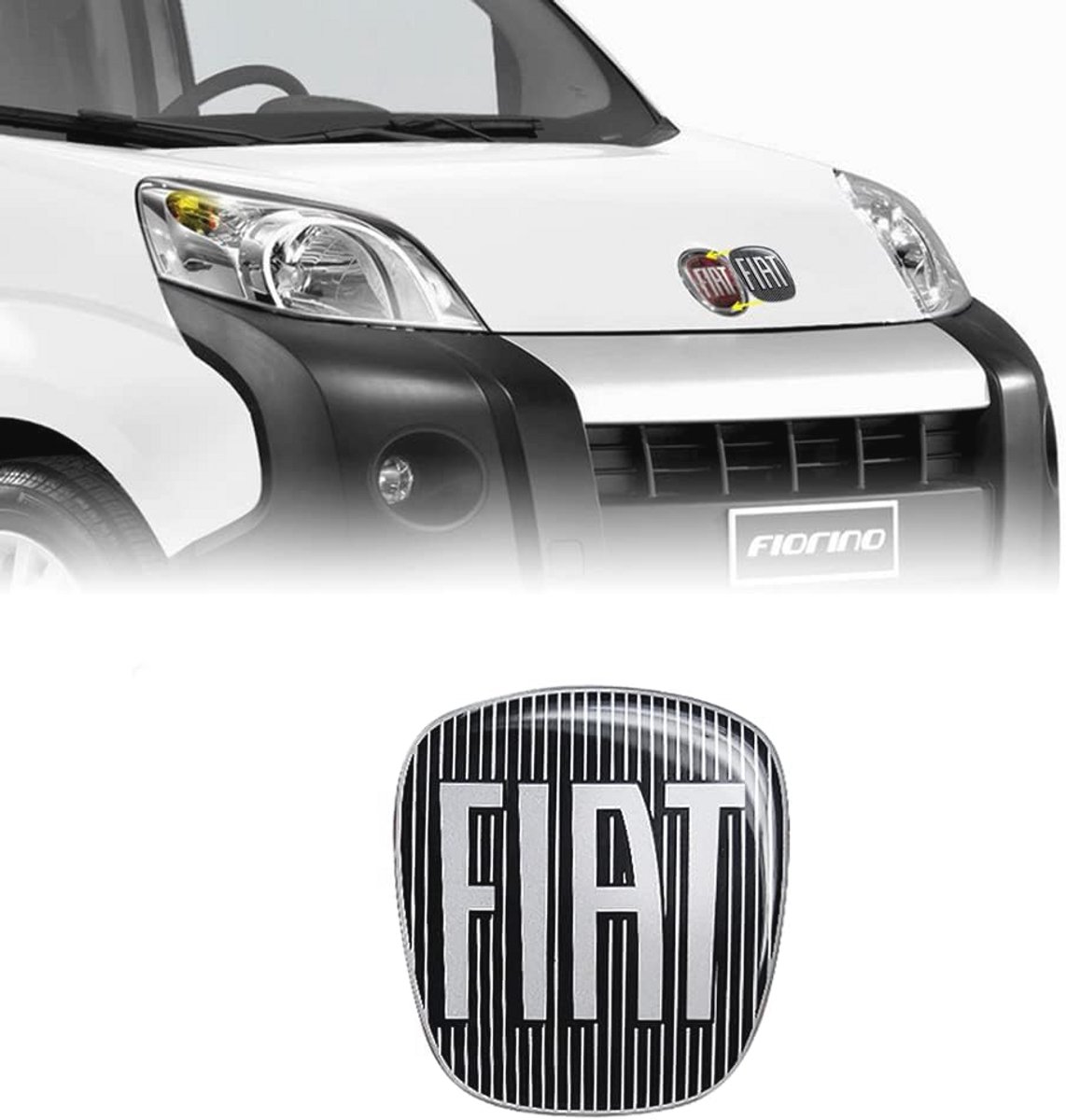 3D Vervang Sticker Logo Zwart voor Gulden