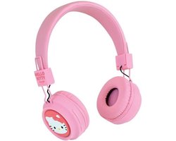 Verstelbare Bluetooth-headset met microfoon – HELLO KITTY – USB-kabel – Audiokabel – Vanaf 3 jaar