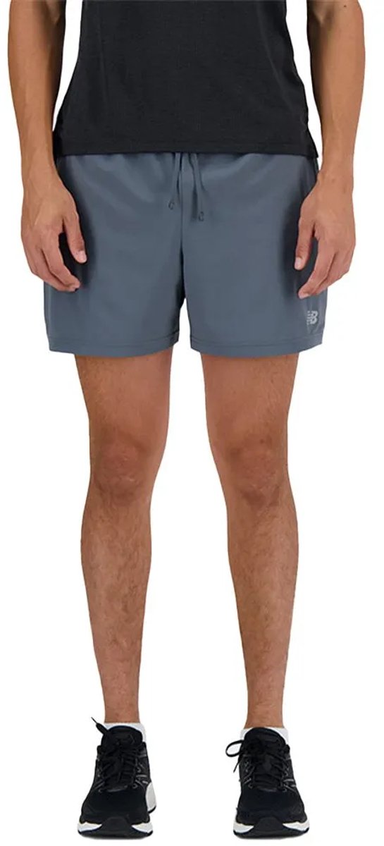 New Balance Sport Essentials Short 5″ Heren Sportbroek GRAPHITE Zilver