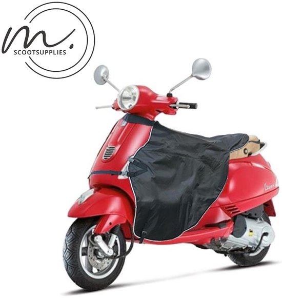 ScootSupplies - Scooter beenkleed - universeel - wind- en waterdicht - zwart