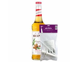 Monin Siroop Gingerbread (70 cl) + Monin Siroop Pompje (10ml)