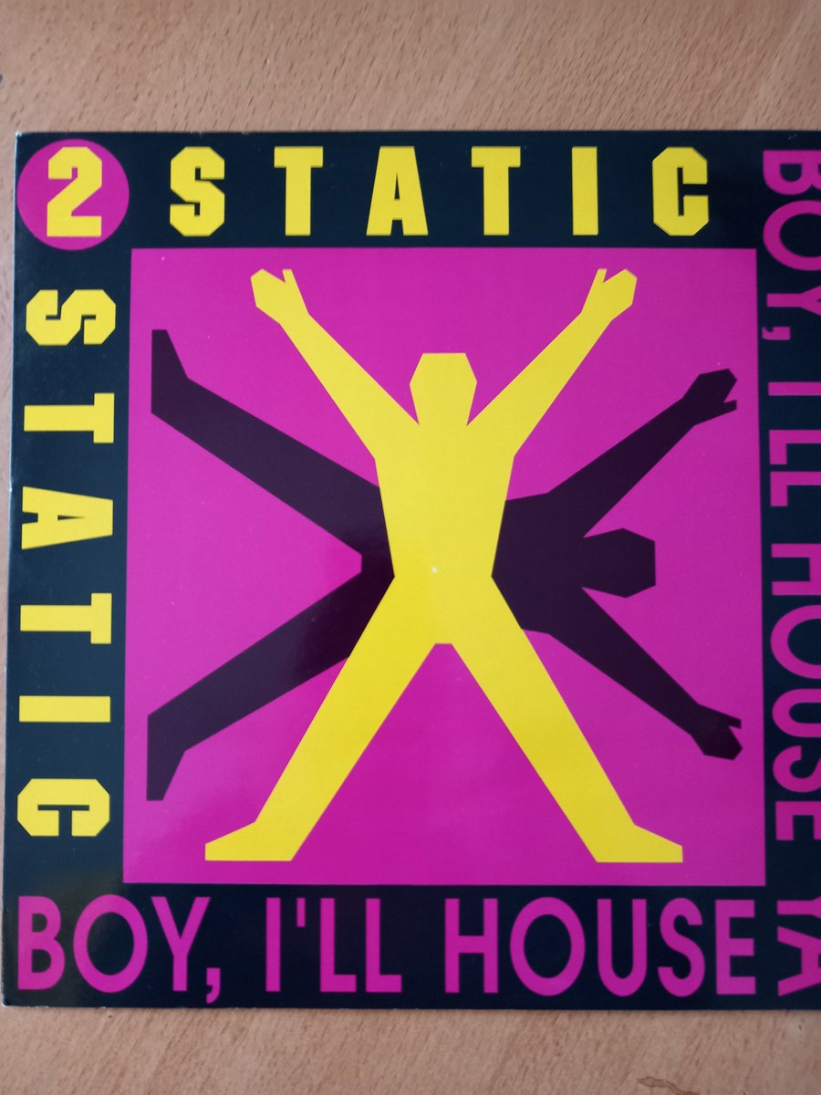 12 "vinyl 2 STATIC - BOY I'LL HOUSE YA
