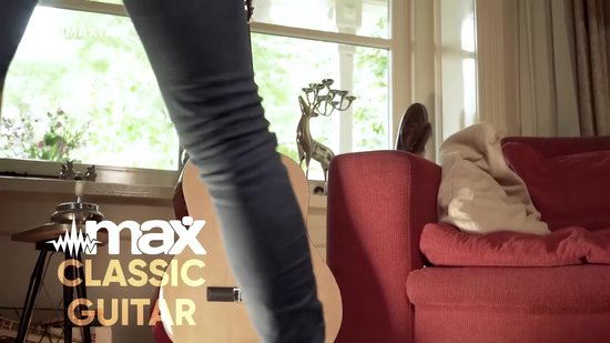 Max SoloJam Western - Guitare Acoustique Pack Débutant Avec Repose-Pied