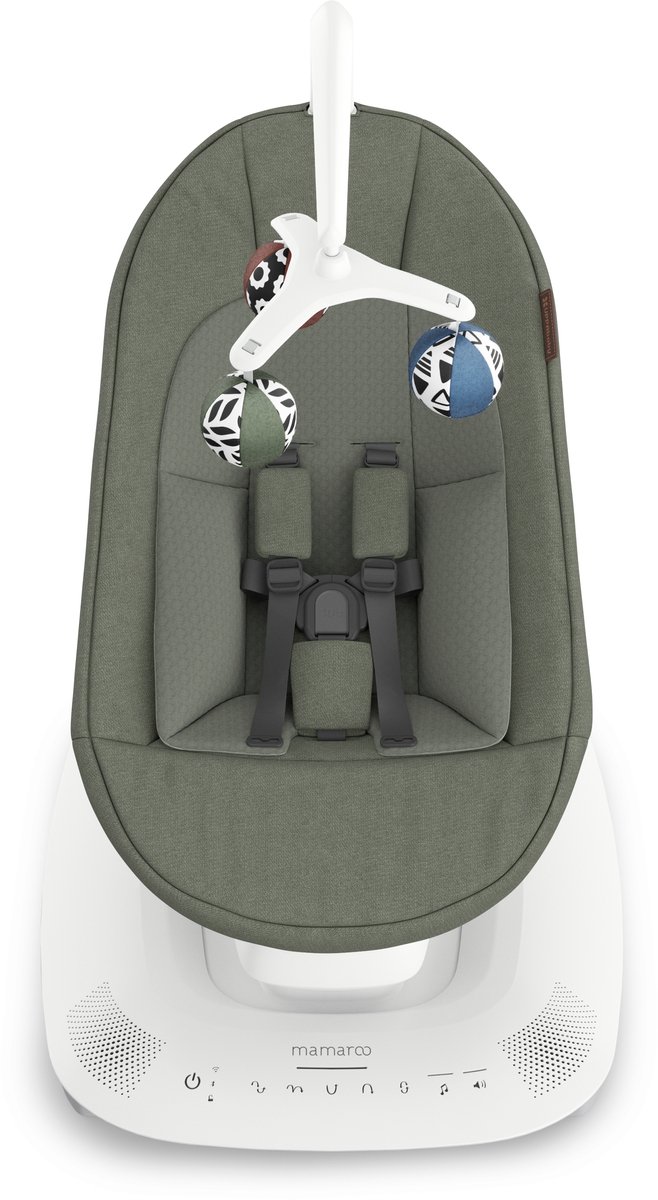 UPPAbaby Mamaroo - Smart Babyswing - Wipstoel - Camilla - Donker Groen Mélange – foto 6