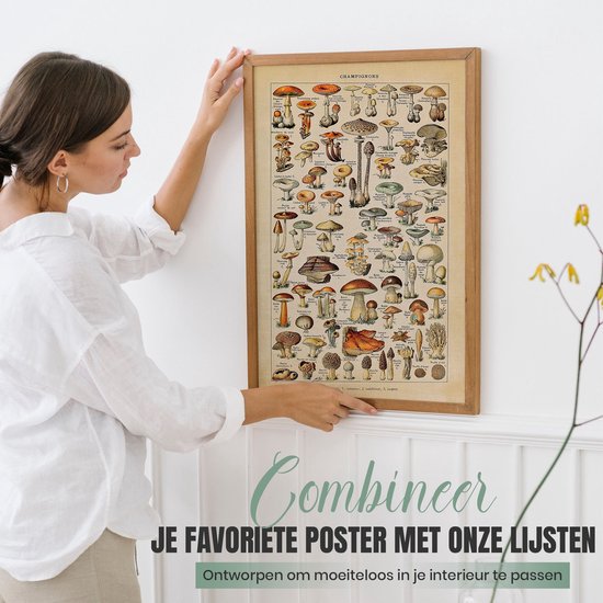 Affiche Piet Mondrian - Grand 30x40 - Composition A - Art abstrait - Cubisme