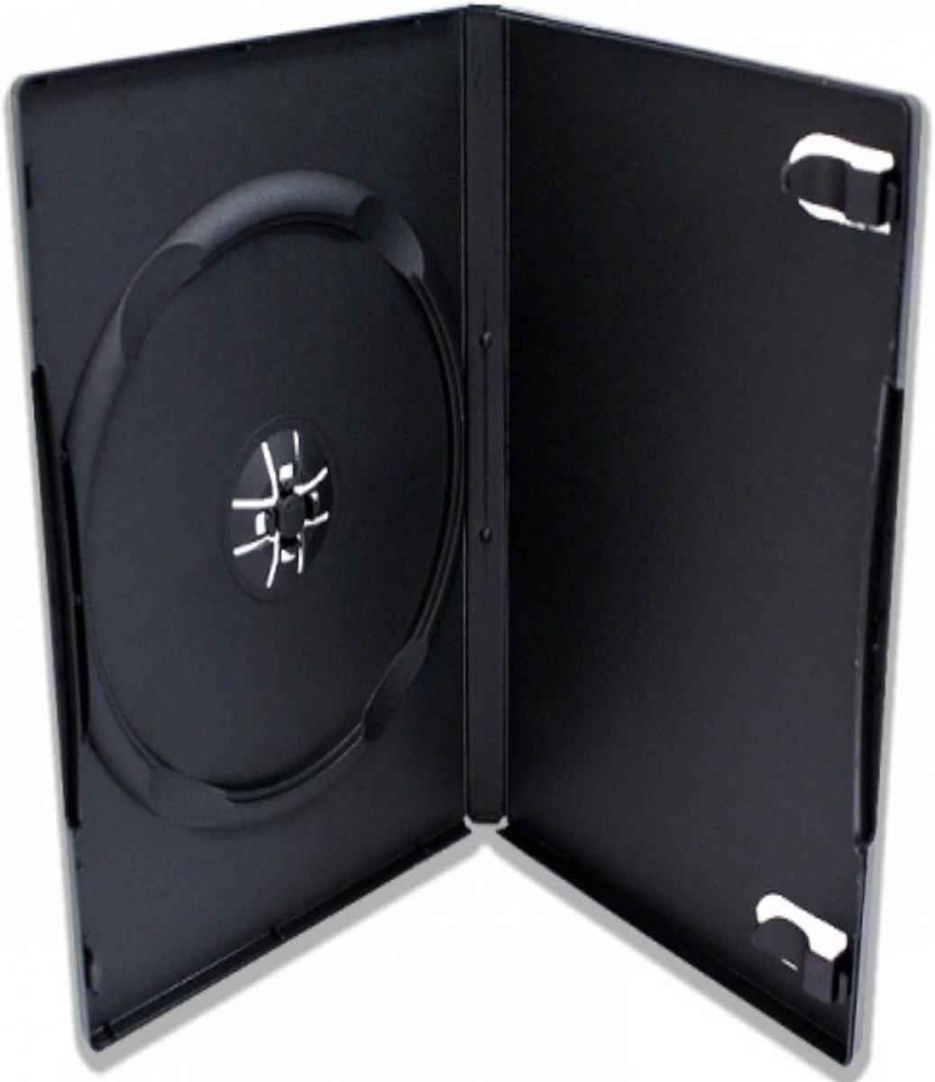 DVD-hoesje 7 mm enkele mouwen voor CD/Blu-ray - 100 stuks