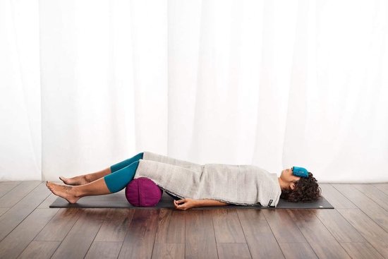 Katoenen Yogadeken Stone Weave voor Yoga en Meditatie — afbeelding 5