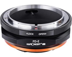 K&F CONCEPT FD to E Mount Lens Mount Adapter Plus, Manual FD FL Lens Adapter with Matting Varnish Design Compatible with Sony E Mount Cameras