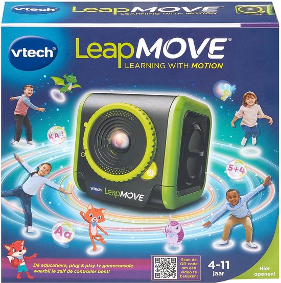 VTech Leapmove – Educatieve Spelcomputer – Inclusief 25 spellen – Speelgoed 4 jaar – Nederlands Gesproken