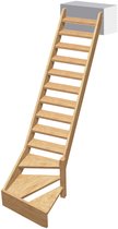 NORMANDIE - Escalier quart-tournant droit