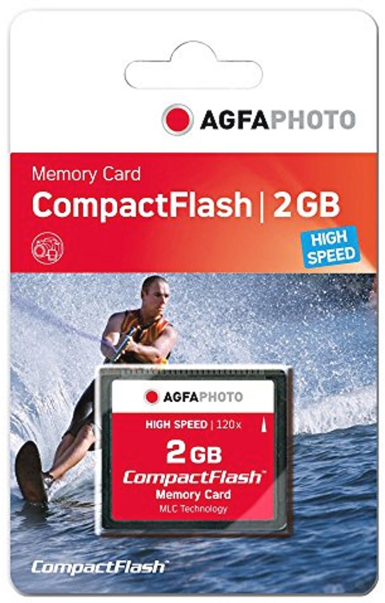 High Speed MLC Compact Flash (CF) Geheugenkaart 2GB