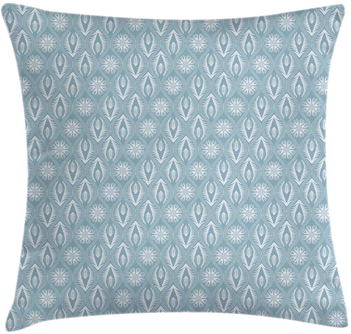 ABAKUHAUS Abstrakt-kussenhoes – Dubbelzijdig bedrukt, 50x50 cm Blasser Teal Kadett Blau