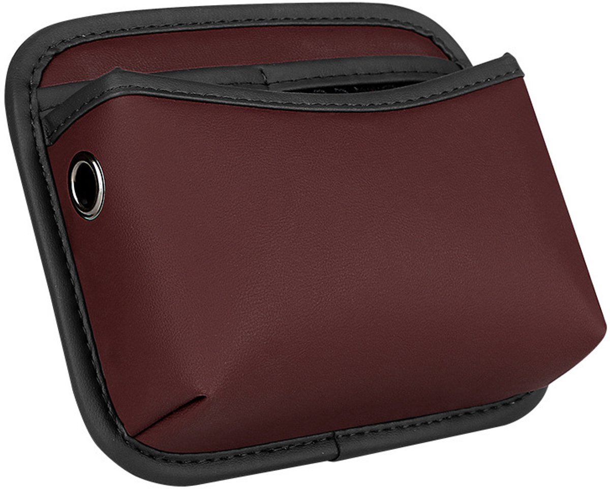 Auto zijvak organizer, autostoelbeugel, opbergaccessoire (bordeauxrood)