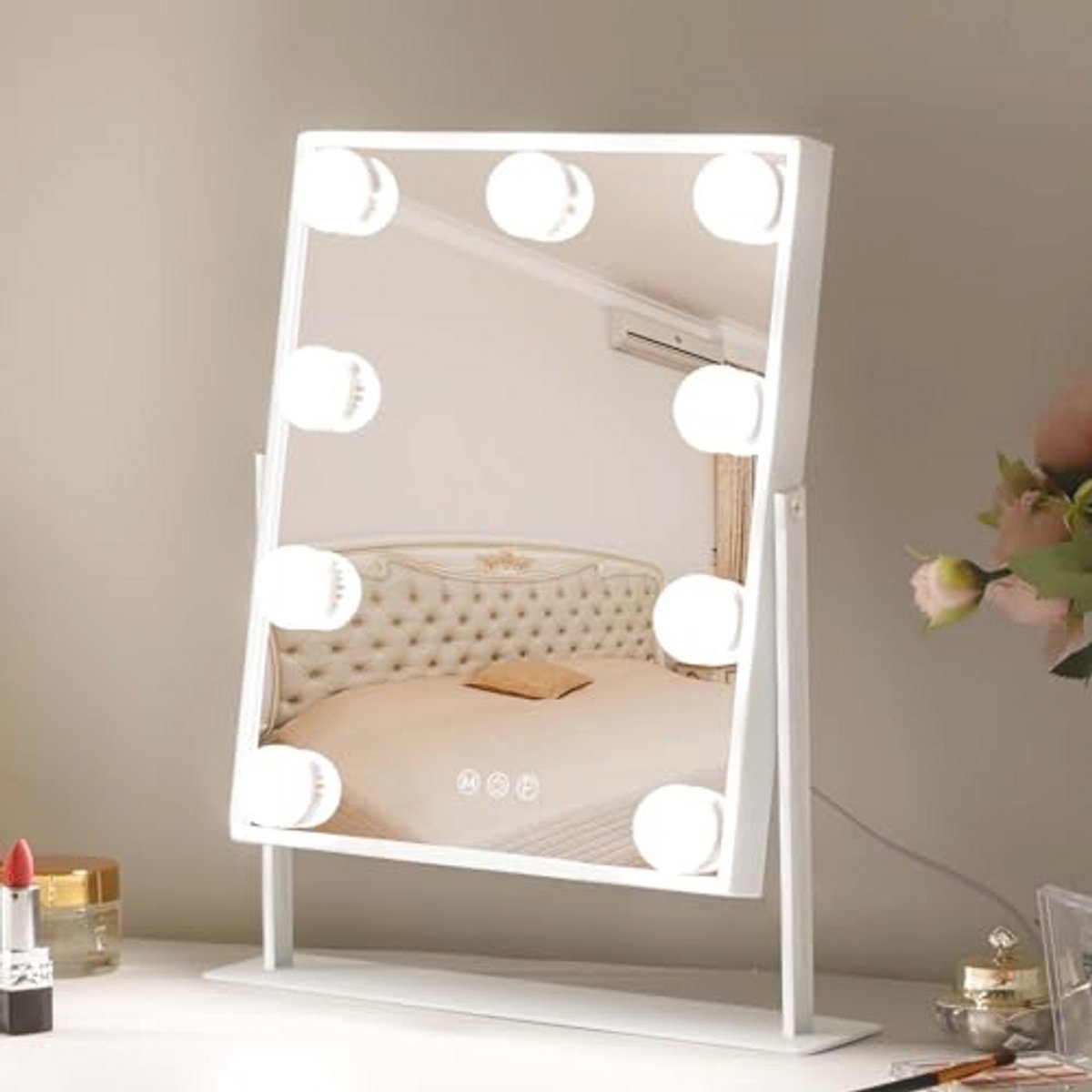 Make-up Spiegel met 9 Verlichting