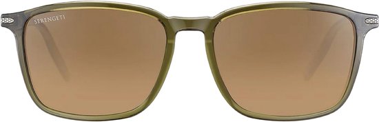 Serengeti Lenwood SS485003 Shiny Dark Green Polarized Drivers — afbeelding 4