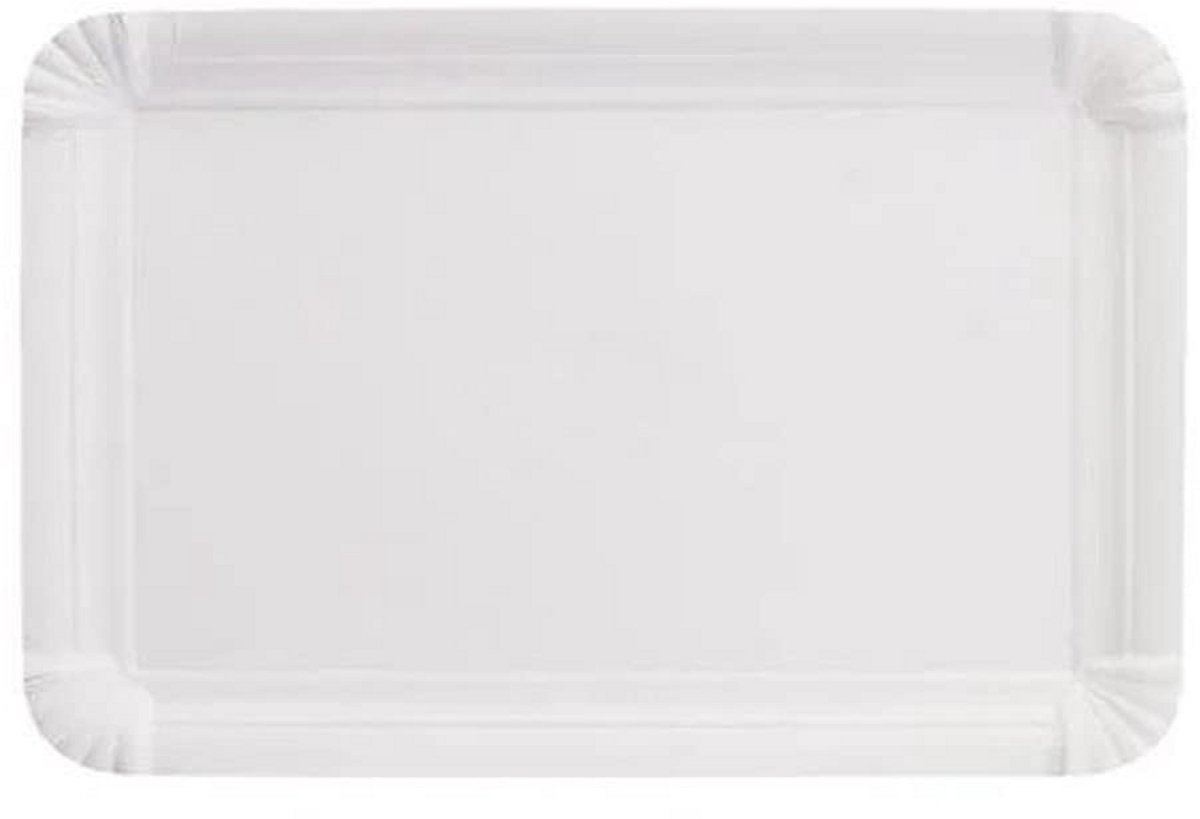 Biologische Kartonnen Borden 13x20 cm - 250 Stuks