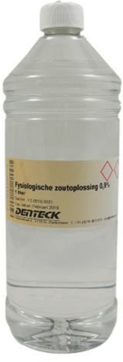 Fysiologische zoutoplossing 0,9% 1 liter