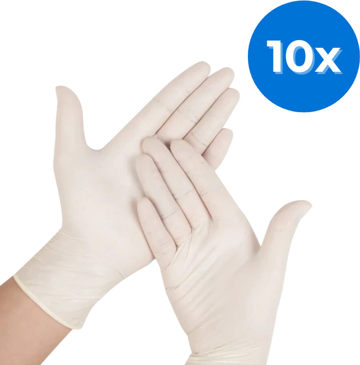 Romed vinyl handschoenen poedervrij 1000 stuks - Set van 10 doosjes XL Romed