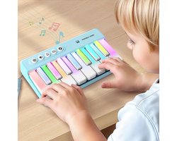 Mini Piano Keyboard voor Kinderen - 15 Melodieën & Leermodus - Roze