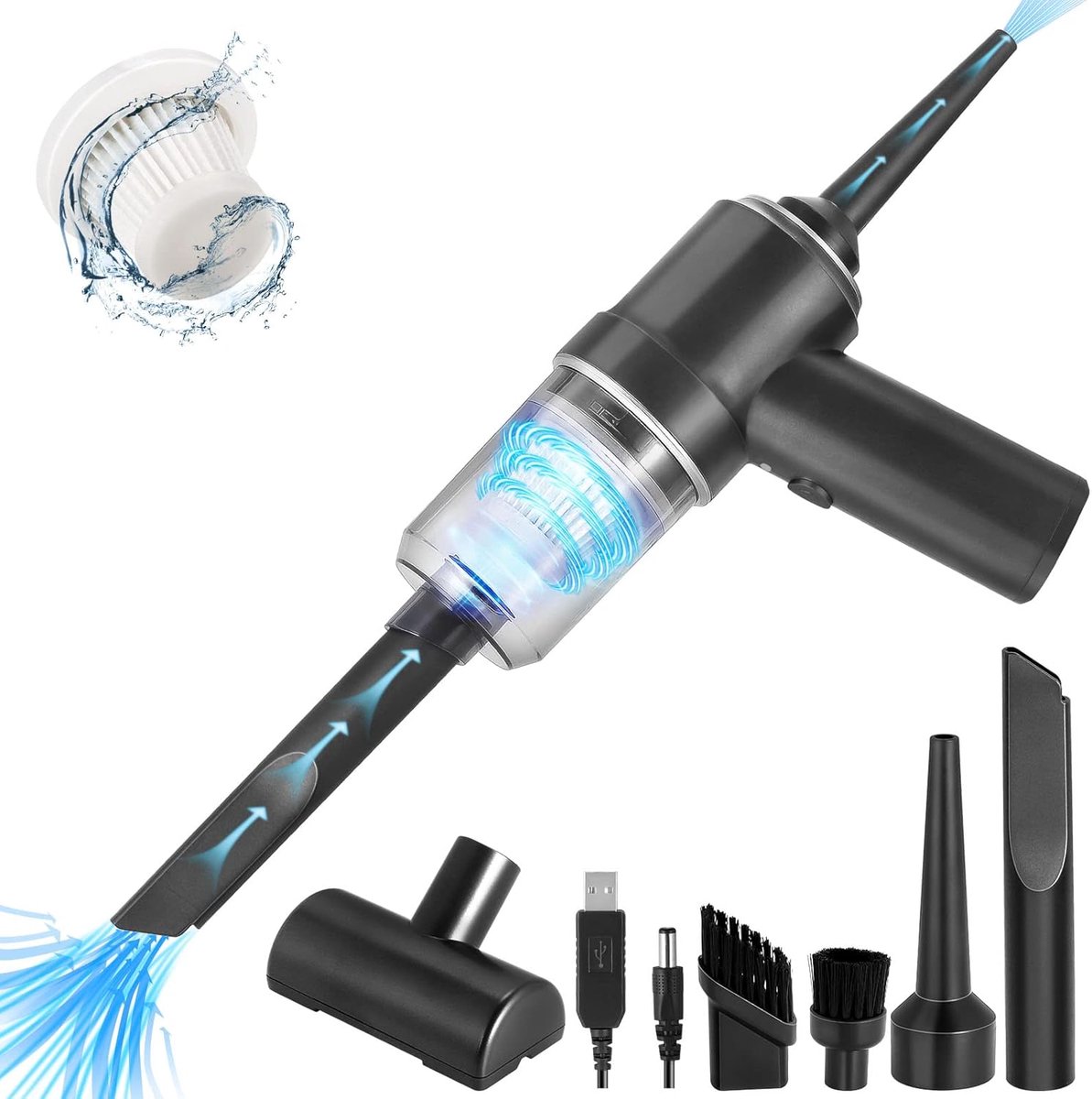 Wuhanshihehongchishangmaoyouxiangongsi Draadloze 3-in-1 Kruimeldief - Wuhanshihehongchishangmaoyouxiangongsi - €55,99