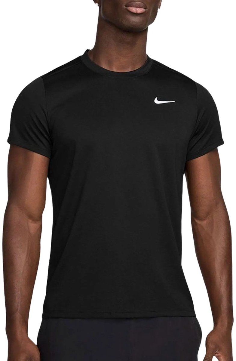 Nike Court Dri-FIT Victory Shirt Heren Zwart