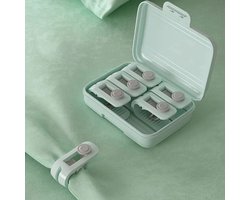 longziming -Dekbed Clips zonder Spelden – 6-Pack Anti-Slip Dekbedklemmen – Naaldloos & Veilig – Quilt- en Dekbedovertrek Fixatie – Geschikt voor Zomer- en Winterdekbedden