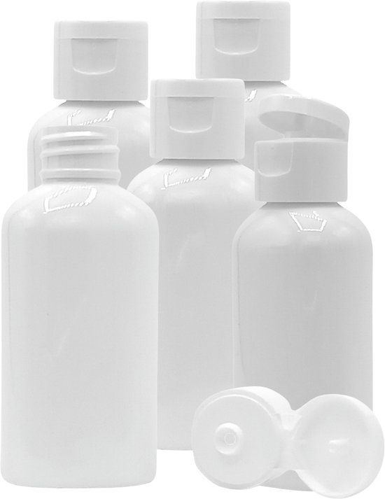 Nipter lege plastic flessen voor afvullen 300ml, vierkante flessen, transparante smoothie fles, PET fles met schroefdop, 12 stuks