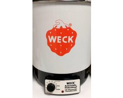 Weck inmaakketel geëmailleerd met thermostaat *halfautomatisch*