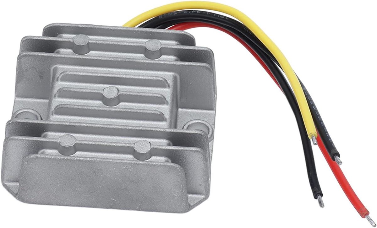 DC-DC omzetter - auto voedingadapter - 24V naar 19V - 10A - 190W - geschikt voor verschillende apparaten - zwart.