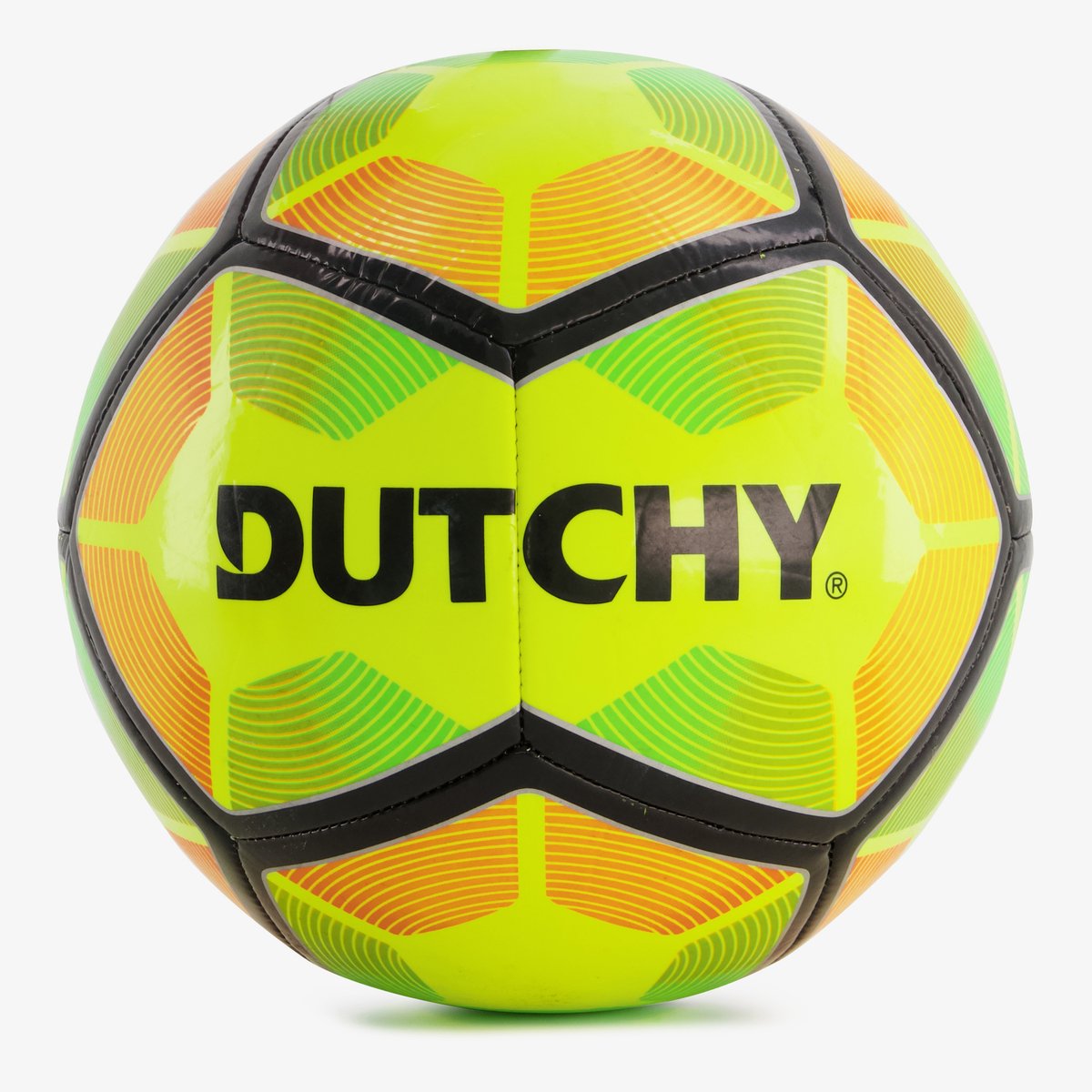Dutchy voetbal geel zwart
