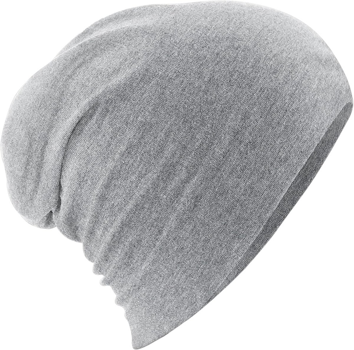 Lichte Katoenen Beanie Dames Heren - Dubbellagse Marineblauwe Hoed