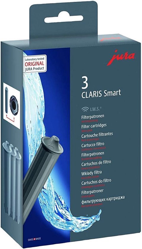 JURA CLARIS Smart+ filter (3 stuks)