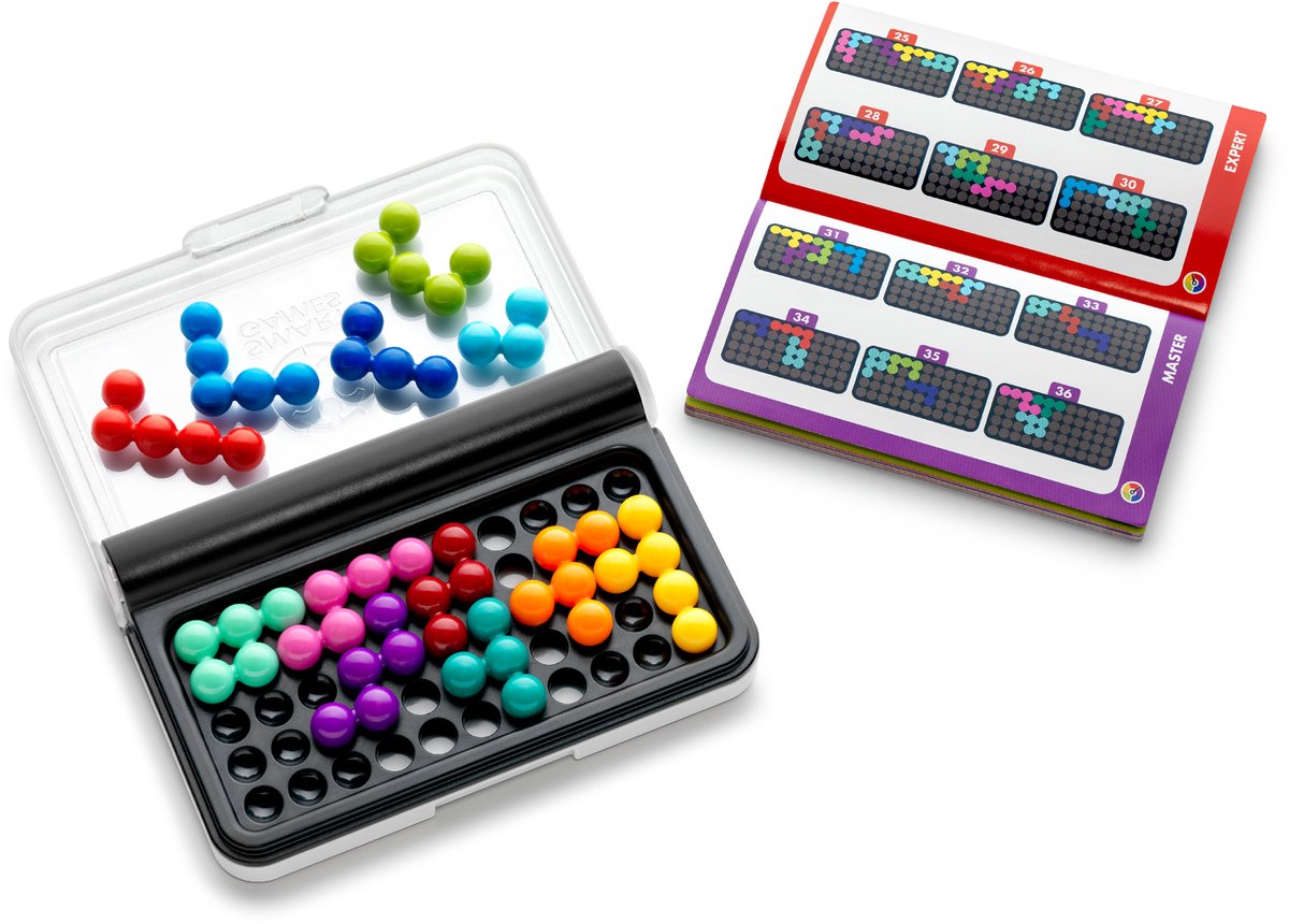 SmartGames IQ Puzzler Pro - Logisch Denkspel & Reispuzzel - 120 Opdrachten in 2D en 3D - Educatief Solospel voor Kinderen en Volwassenen - Vanaf 6 Jaar — cadeau in Spellen & Speelgoed - foto 6
