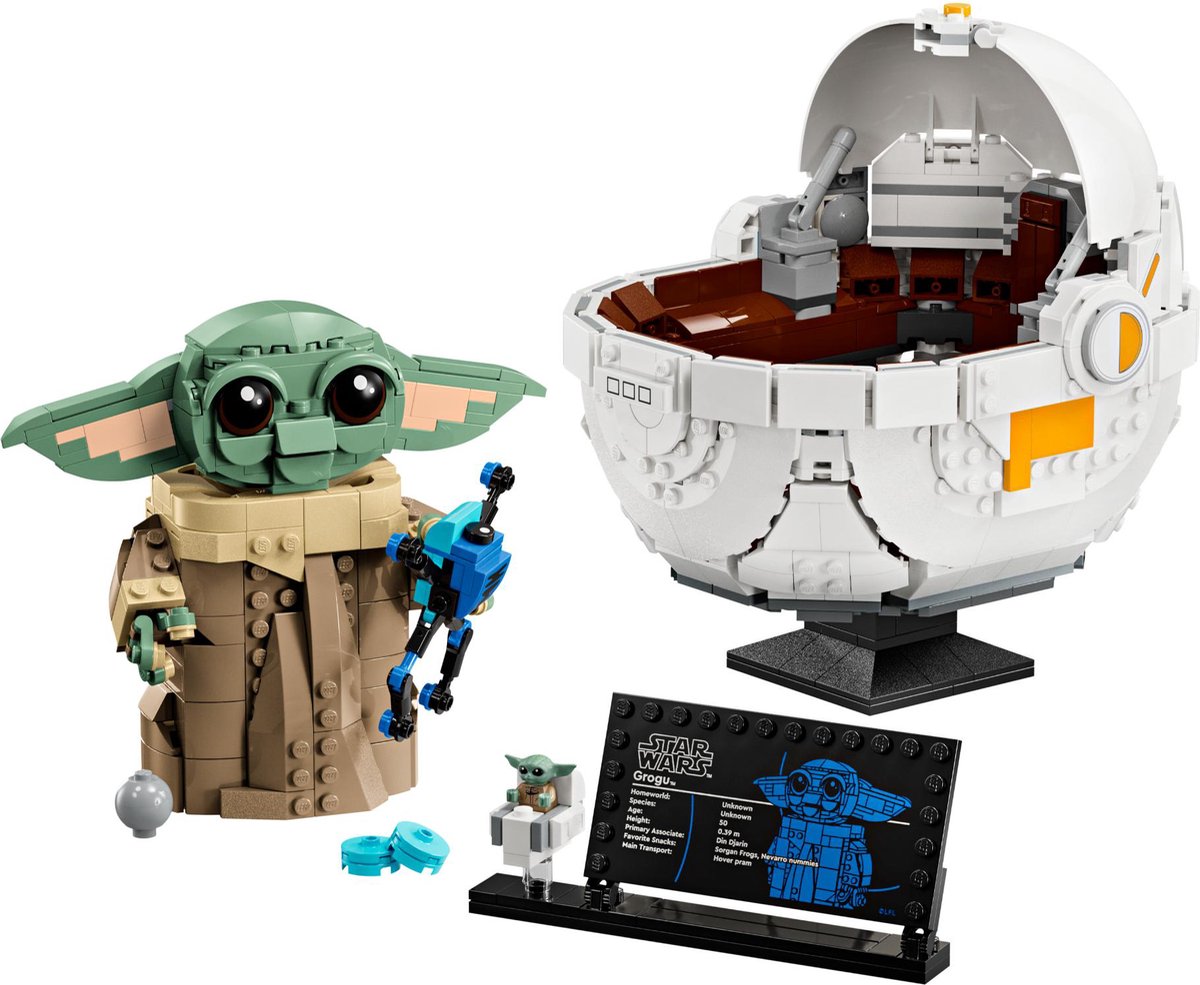 LEGO Star Wars: The Mandalorian™ Grogu™ met zweefkinderwagen 75403 — afbeelding 8