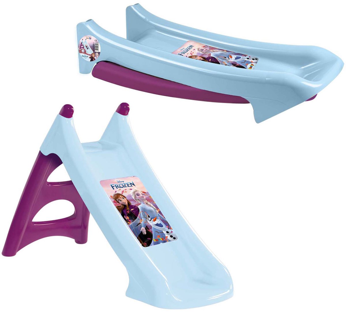 Smoby -Glijbaan Frozen - Peuter - voor binnen en buiten - met wateraansluiting - vanaf 2 jaar — afbeelding 5