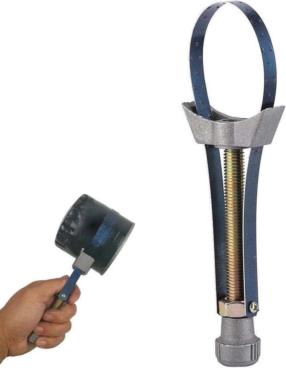 Ronte - Gereedschap voor oliefilters verwijderen en meer - Motorfiets, stalen band, klembereik