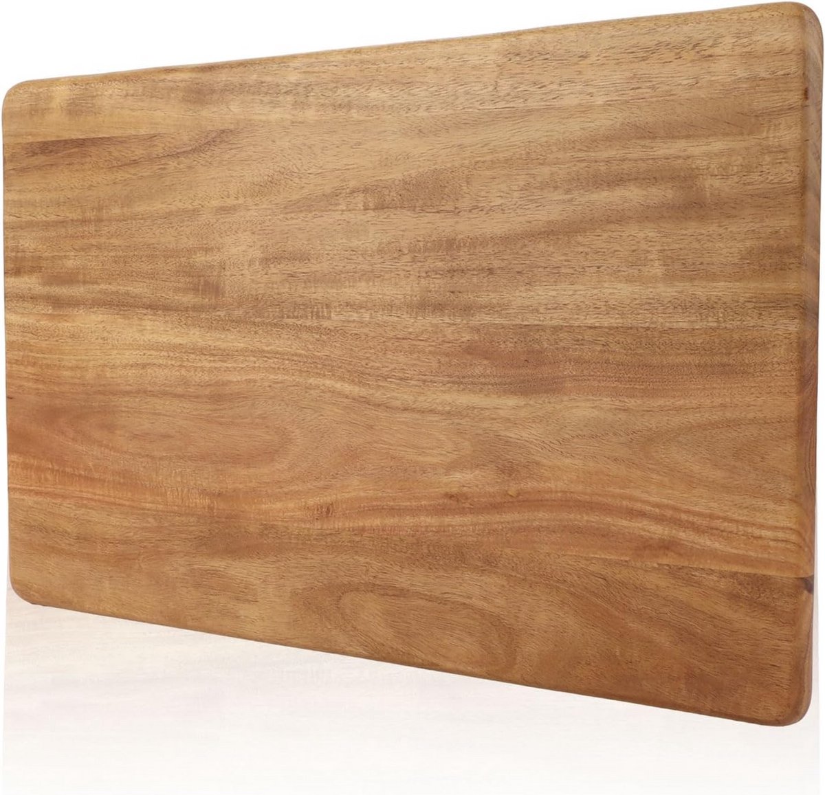 Snijplank van acaciahout, groot formaat 46 x 30 x 1,8 cm