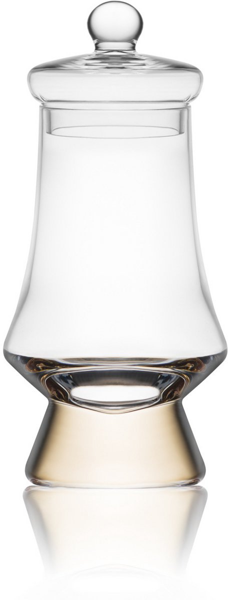 Amber Tasting Whiskey, Rum, Cognac & Spirits Glas met Deksel - AmberGlass G501