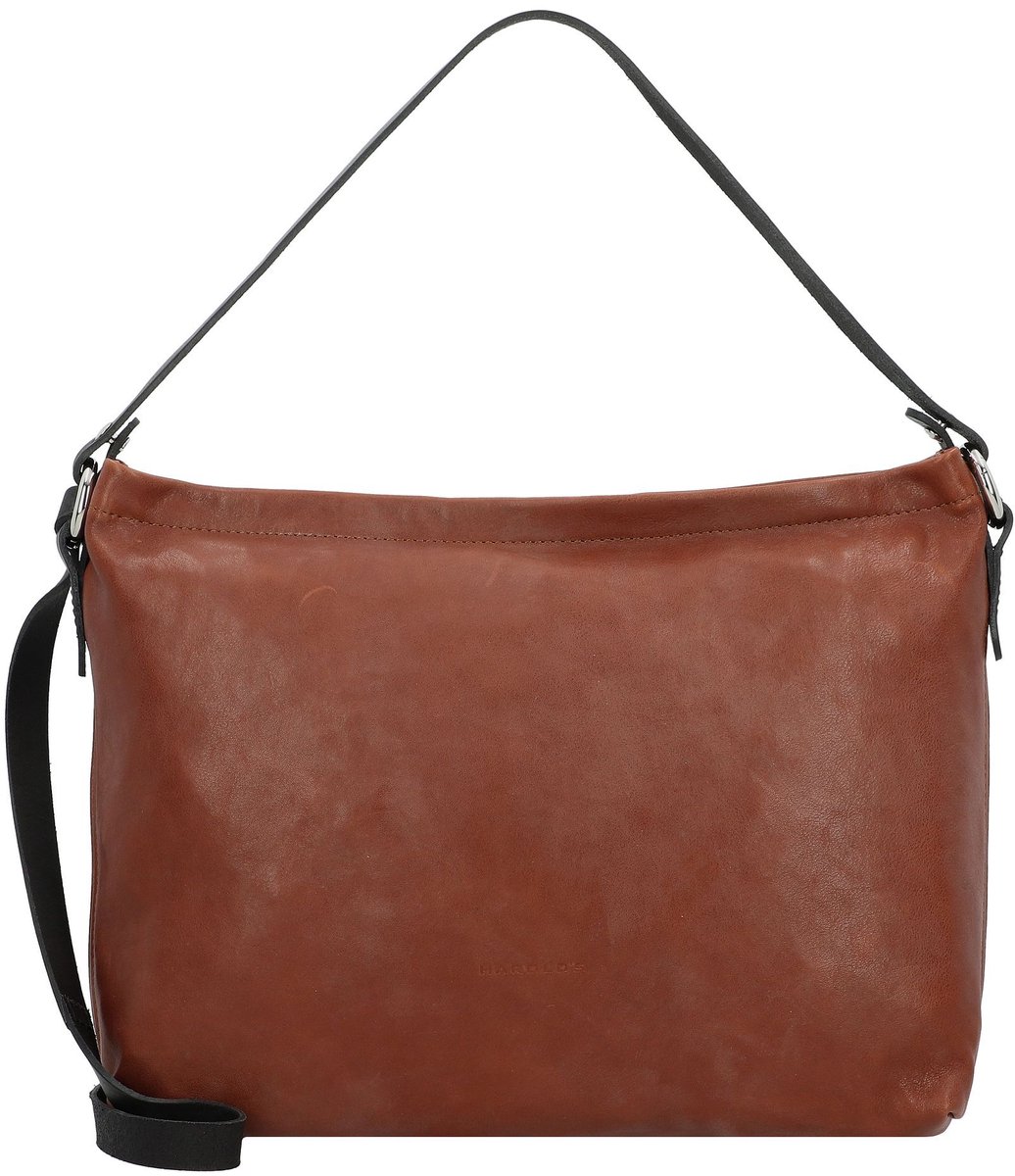 Harold's Nabuku Schoudertas Leer 39 cm - Dames - cognac