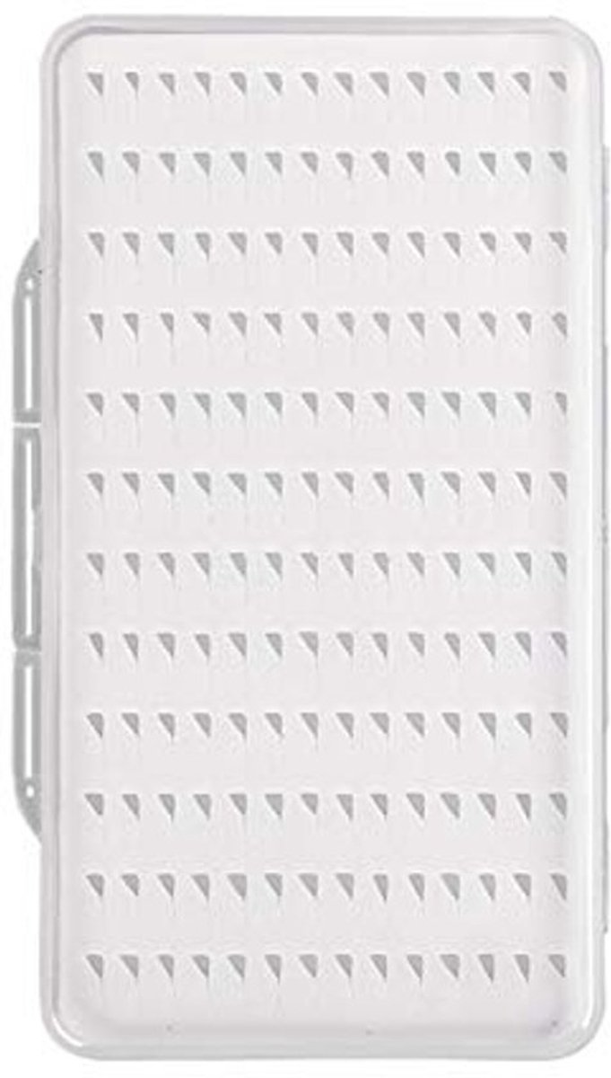 Super Large Capacity - Slim Foam Fly Box - Transparante Deksel - Voor Kleine Vliegen