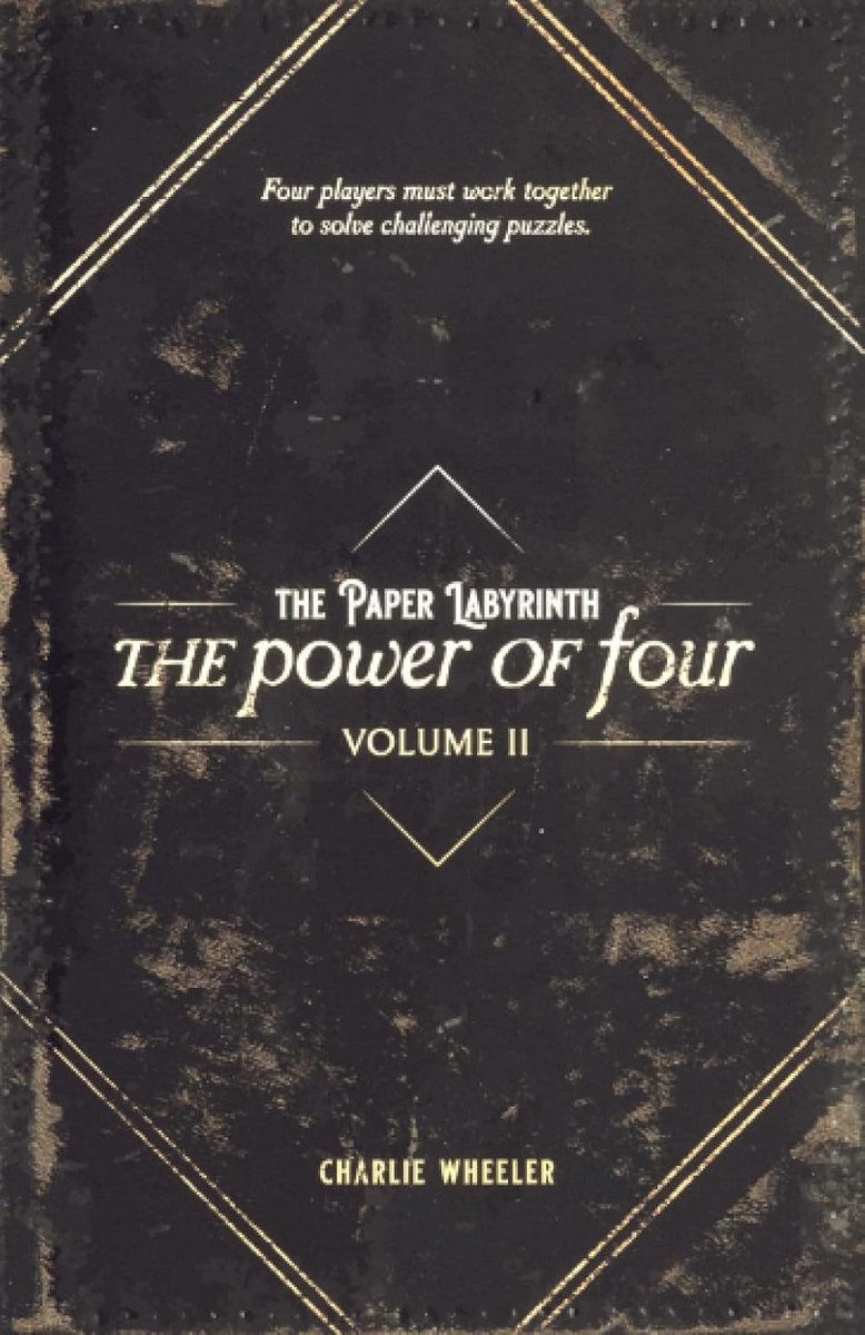 The Paper Labyrinth: The Power of Four, Volume II - Mini Game met Puzzels en Teamuitdagingen