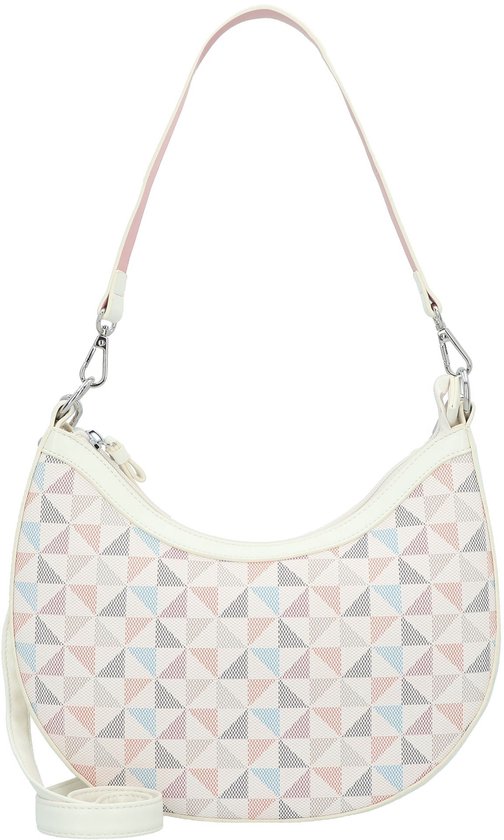 Gabor Sac à épaule bandoulière Meria Hobo Bag Printed Rose Multicolore