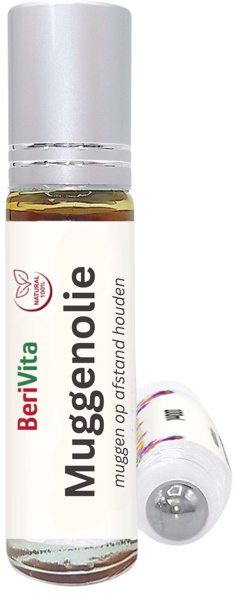Muggen Olie Roller 10ml - Natuurlijk Afwerende Muggenolie - Zonder DEET en Citronella