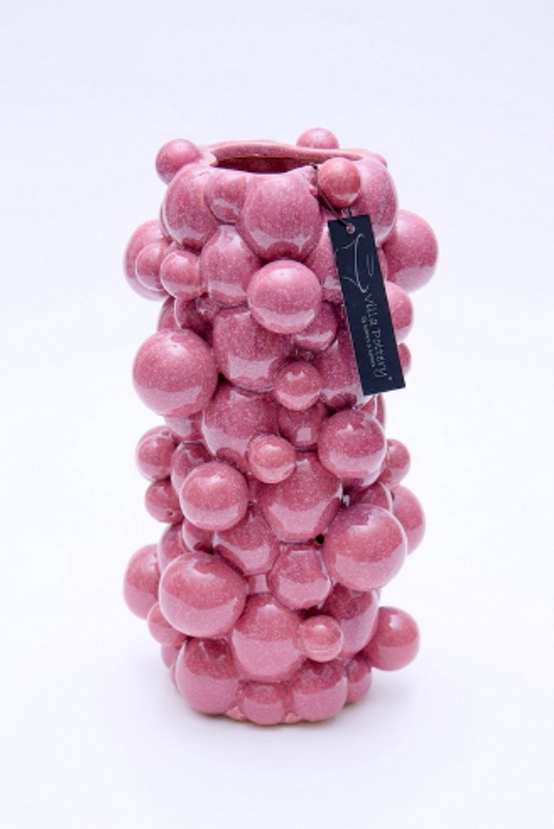Villa Pottery Vaas - Villa Pottery - Woondecoratie - Keramiek - Decoratie - Blub & Blub 2_1 Pink Roze