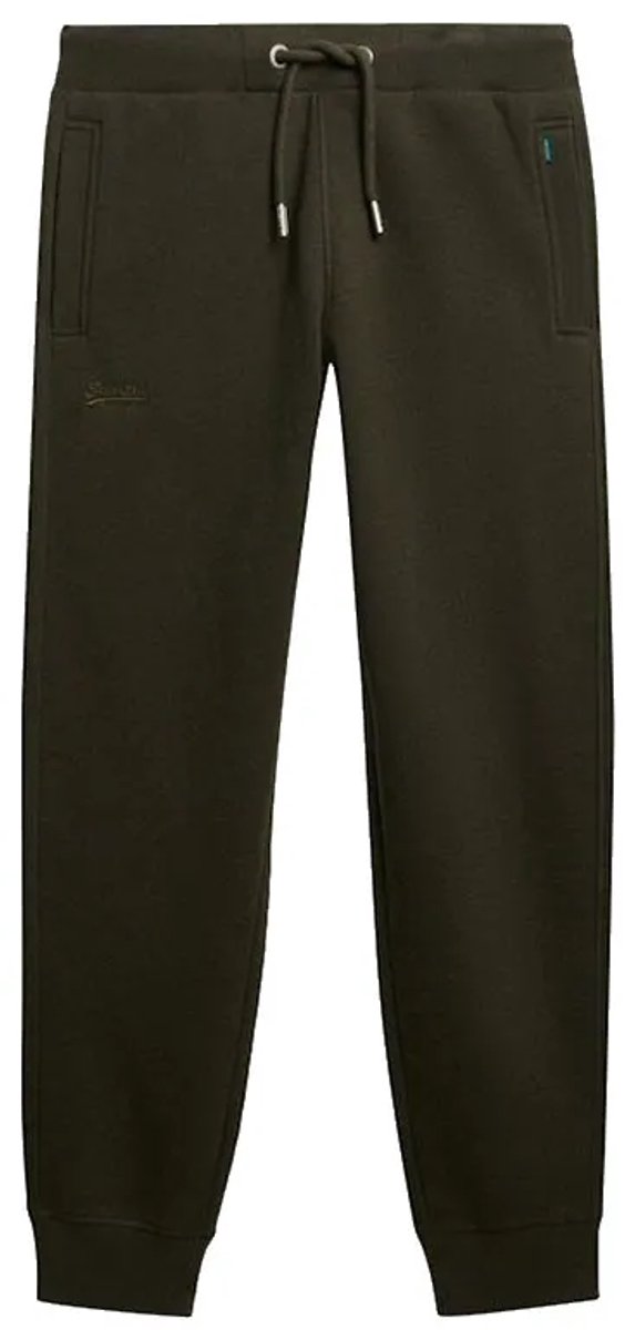 Superdry Vintage Logo Embroidered Joggers L Man Olijf