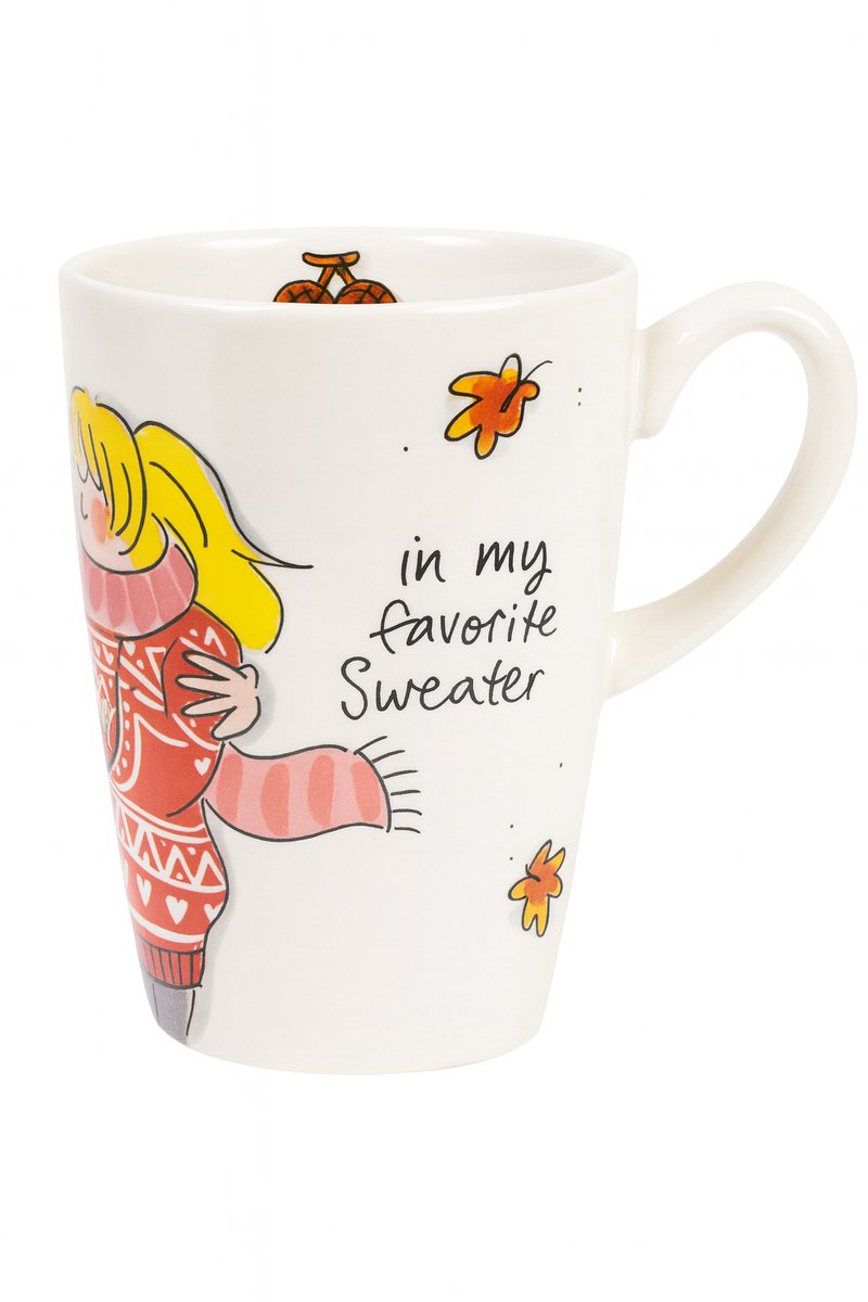 Blond Amsterdam - XL Beker - 0.5L - Cozy Days - Sweater weather - Mokken
